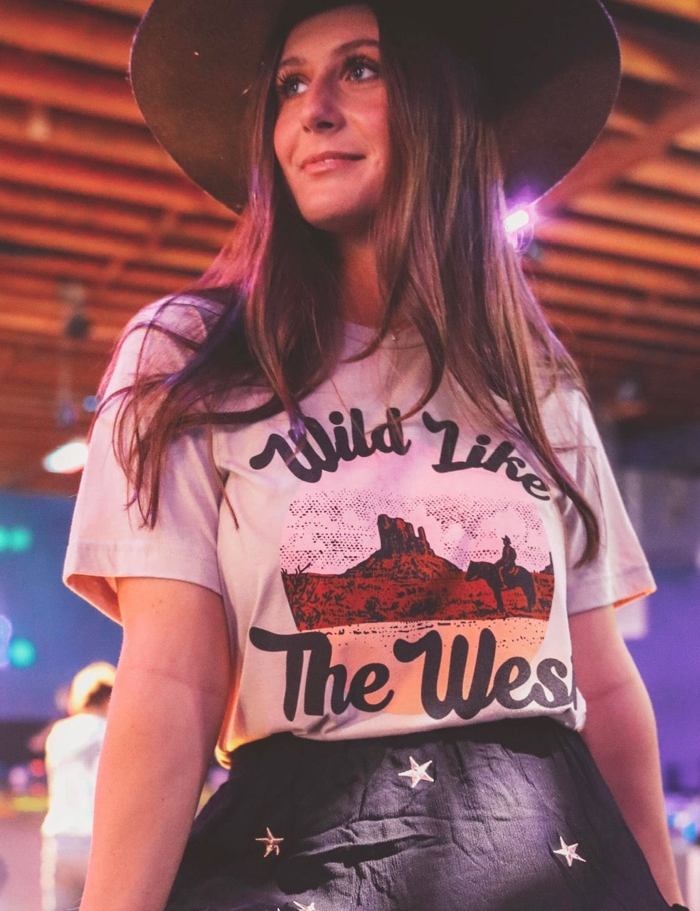 Charlie Southern | Wild like the West T-shirt | shop now | Tullyhaize
