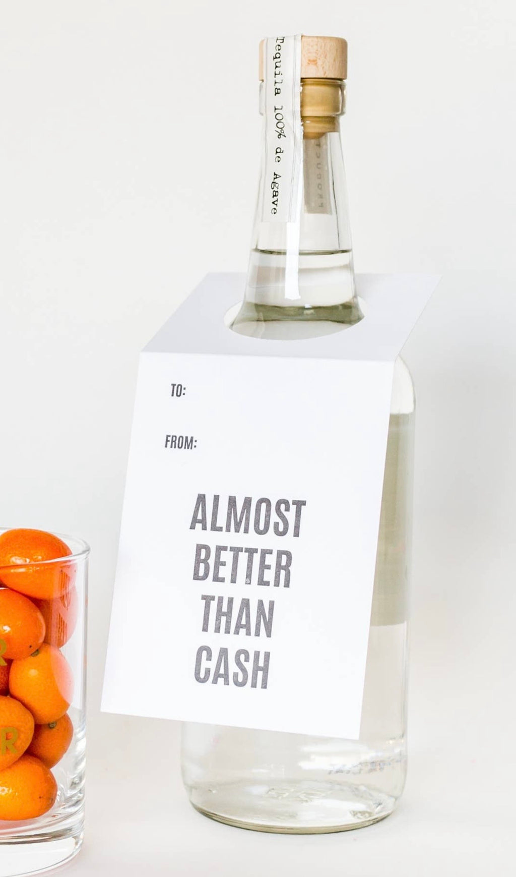 Almost better than cash bottle gift