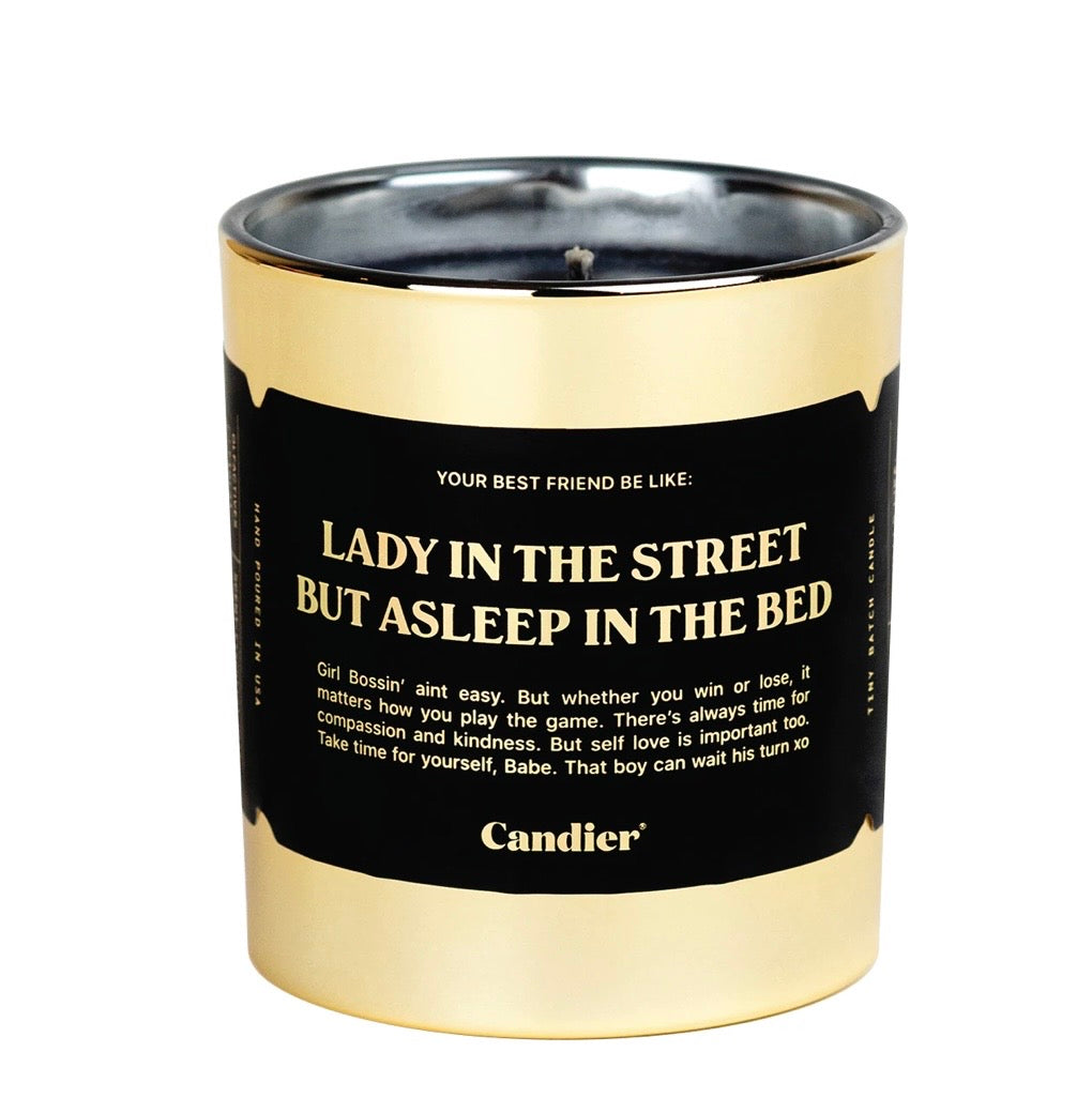 Candier | Lady in the street candle | shop now | Tullyhaize