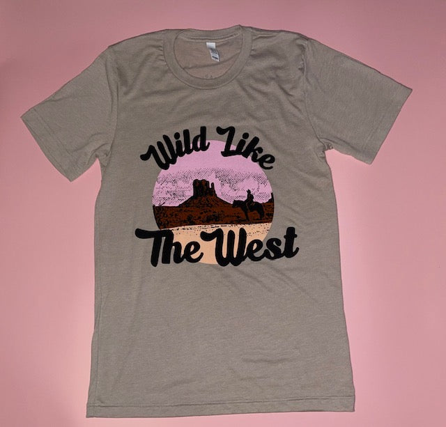 Charlie Southern | Wild like the West T-shirt | shop now | Tullyhaize