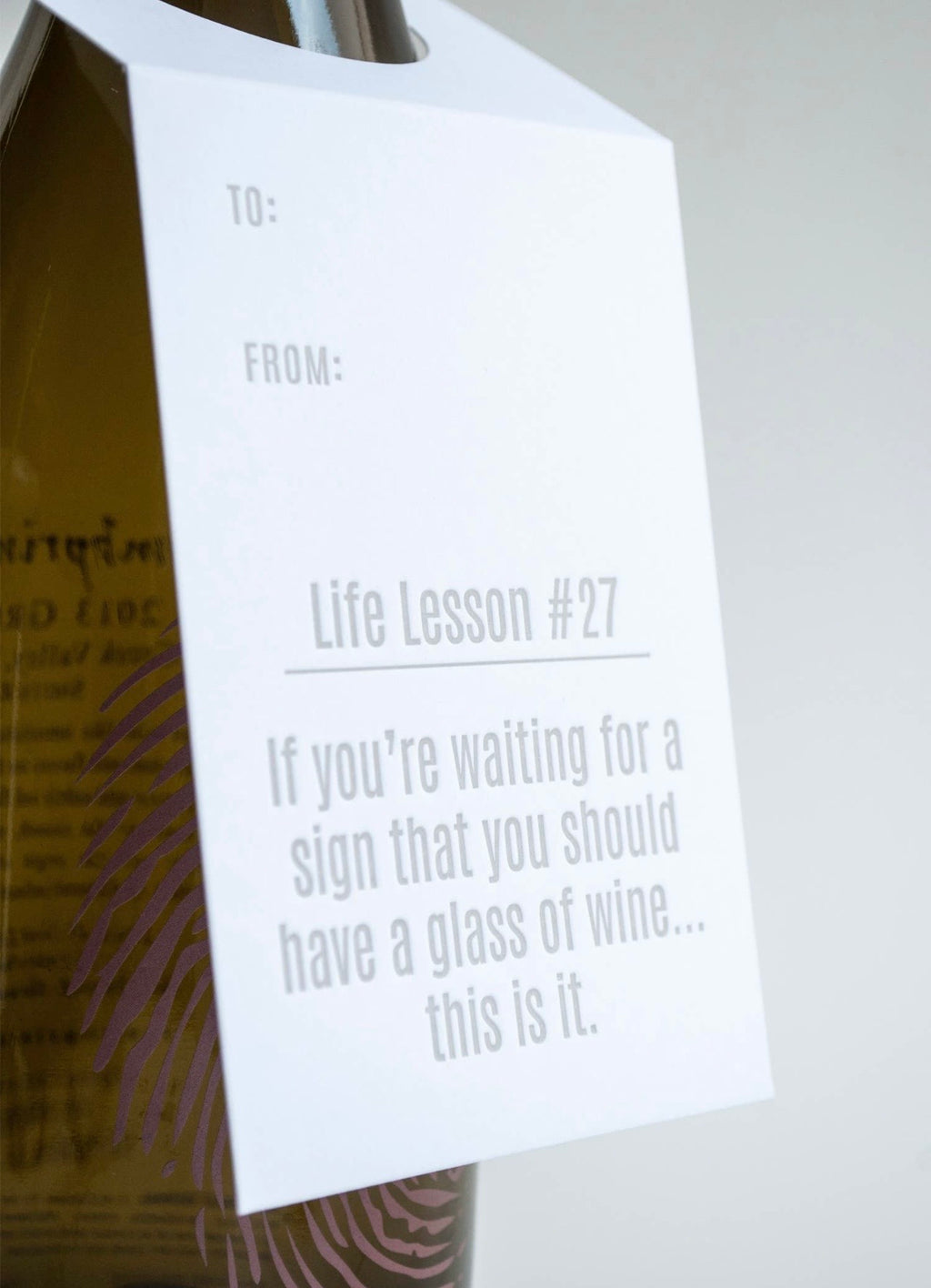 Life lesson number 27
