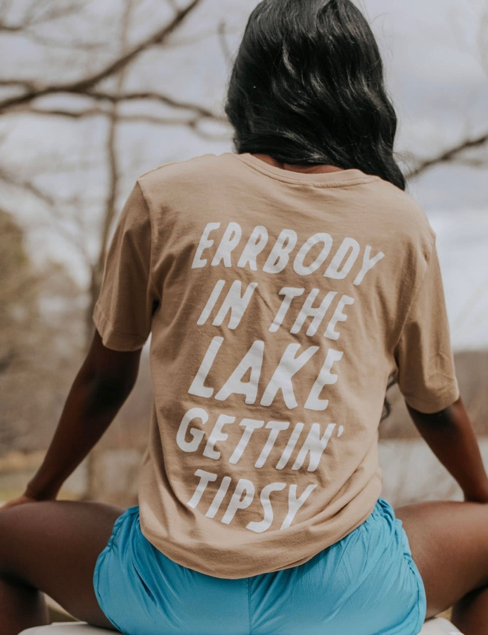 Errbody in the lake getting tipsy t-shirt