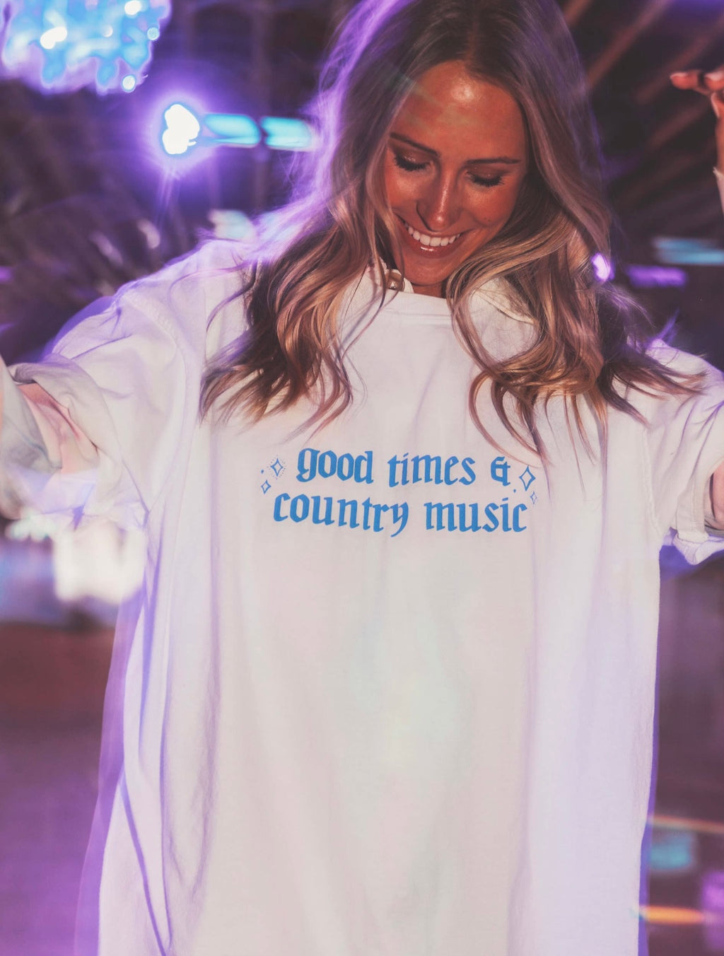 Good times and country music t-shirt