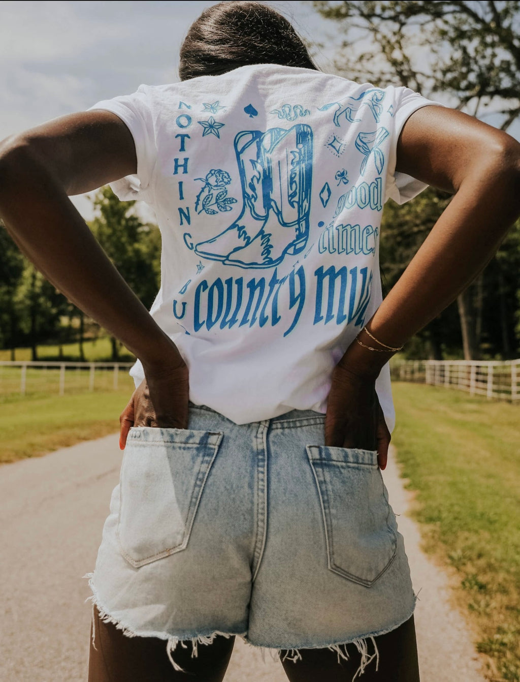 Good times and country music t-shirt
