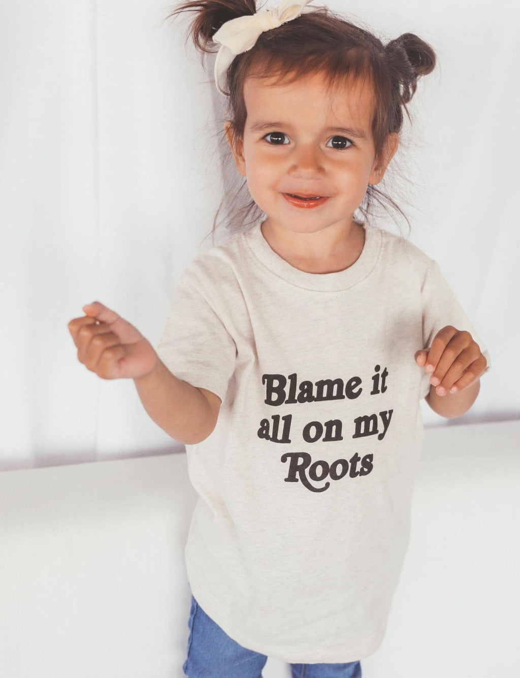 Blame it on my roots kids T-shirt