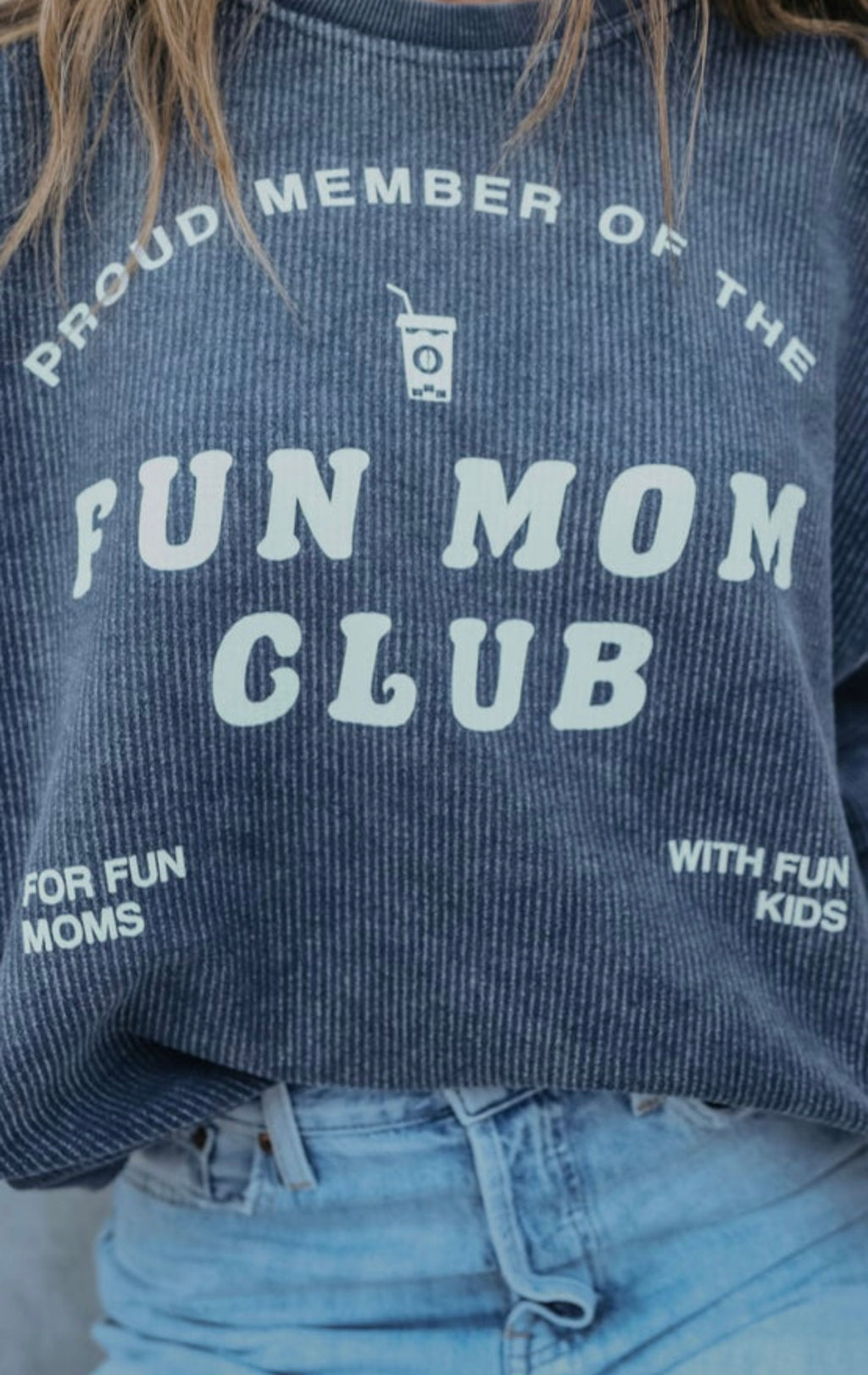 Friday + Saturday | Fun mom club sweatshirt | shop now | Tullyhaize