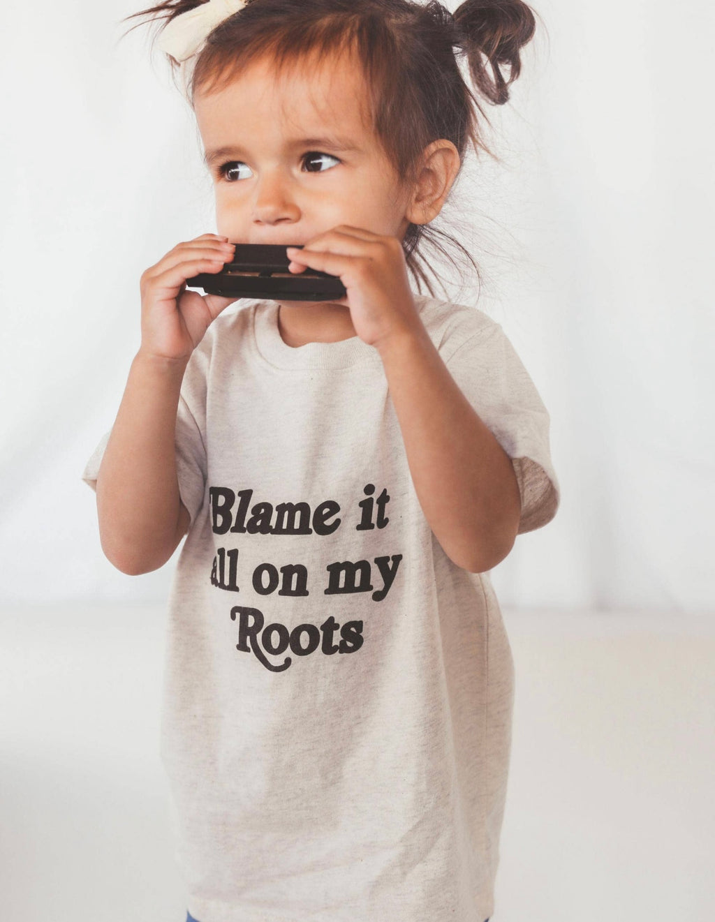 Blame it on my roots kids T-shirt