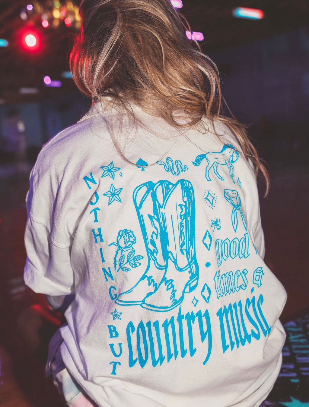 Good times and country music t-shirt