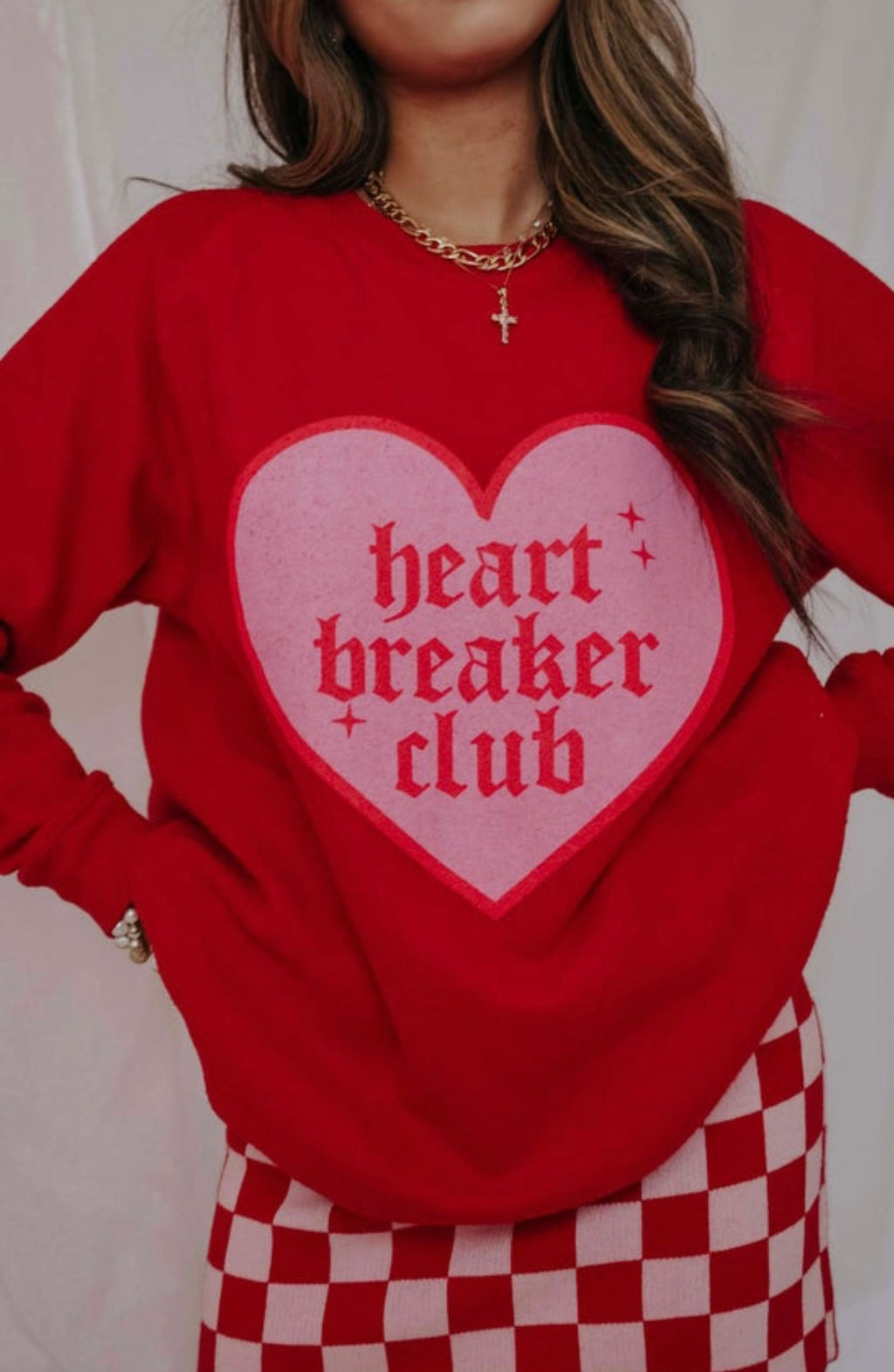 Friday + Saturday | Heart Breaker Club sweatshirt | shop now | Tullyhaize