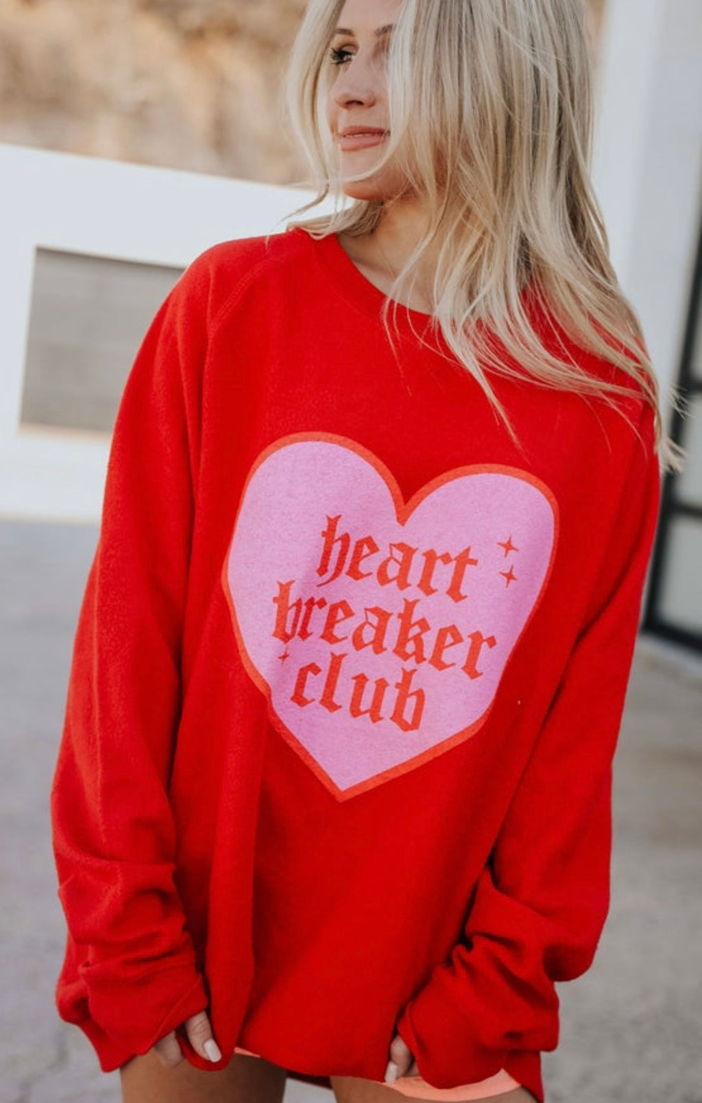 Friday + Saturday | Heart Breaker Club sweatshirt | shop now | Tullyhaize