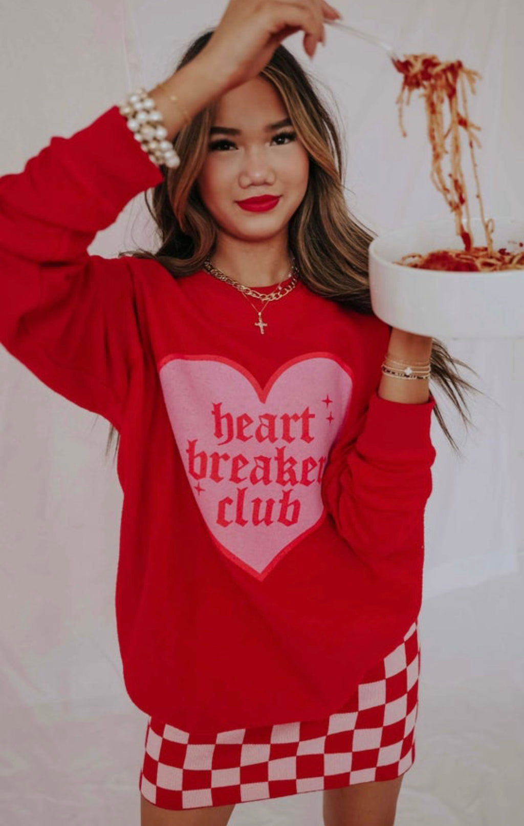 Friday + Saturday | Heart Breaker Club sweatshirt | shop now | Tullyhaize