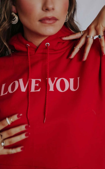 Love you hoodie